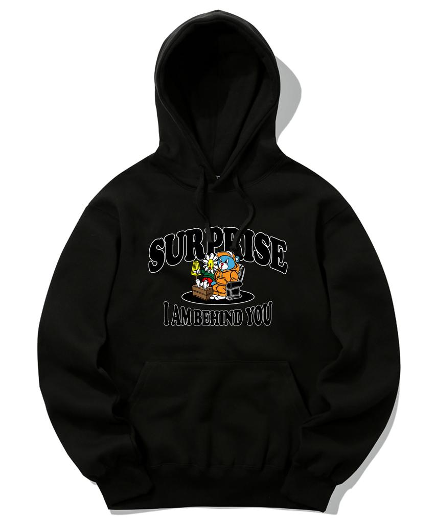 Surprise Duo Graphic Hoodie - Black