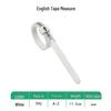 Miernik rozmiaru pierścionka USUK: Pierścień Mierzący Linijka i Taśma dla Rozmiarów US/UK