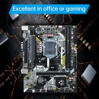 H310A4 V2.1 Gaming Motherboard 2666MHz Frequency LGA1151(Intel 6789th Gen) Compatible with Core