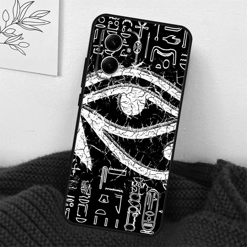 

Egyptian Eye of Horus Art Case For Xiaomi Redmi Note 14 13 10 11 12 15 Pro Plus Cover For Redmi 15 14C 12C 10C 13C 15C Redmi Note 13 Pro 4G