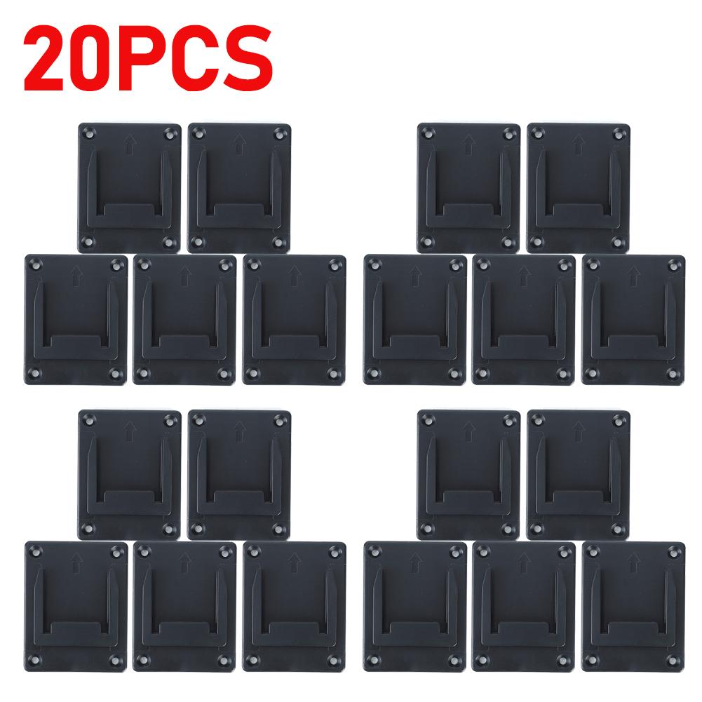 5-20KS baterie Pouzdro na baterii Držák baterie Držák držáku elektrického nářadí pro Bosch 18V pro zařízení Makita 18V