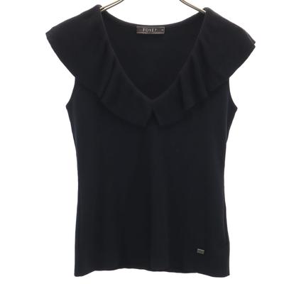 FOXEY 28689-KSTFF125NM-2 Ärmellos V-Ausschnitt Schnitt 38 schwarz Damen Gebraucht