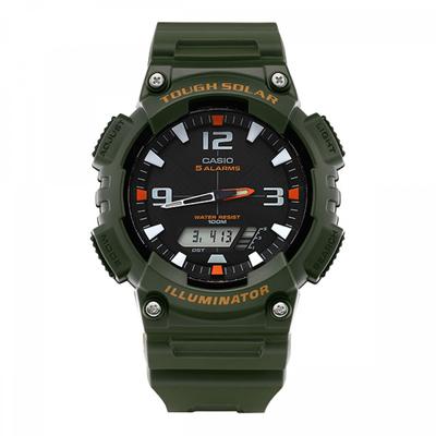Aq S810w 3avdf  Aq S810w 3a  Analog Digital SportS Soldier Solar Men S Pu Watch