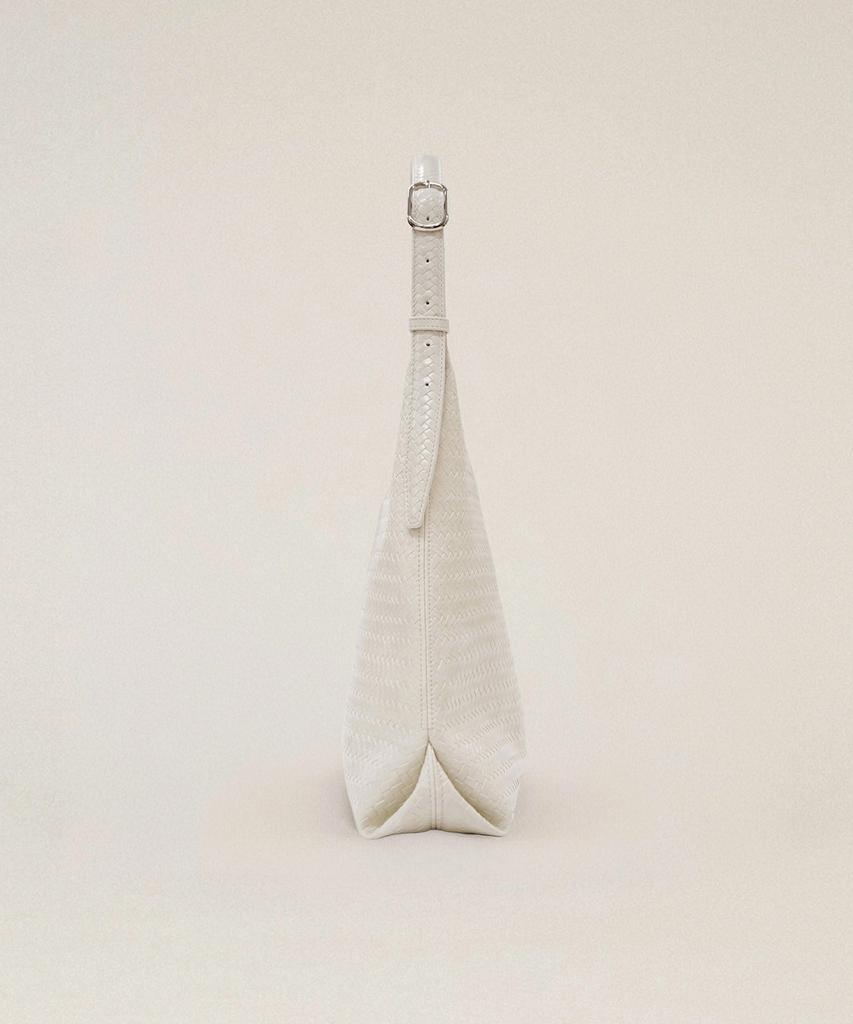 Heeari Ivy Weaving Shoulder Bag_Ivory