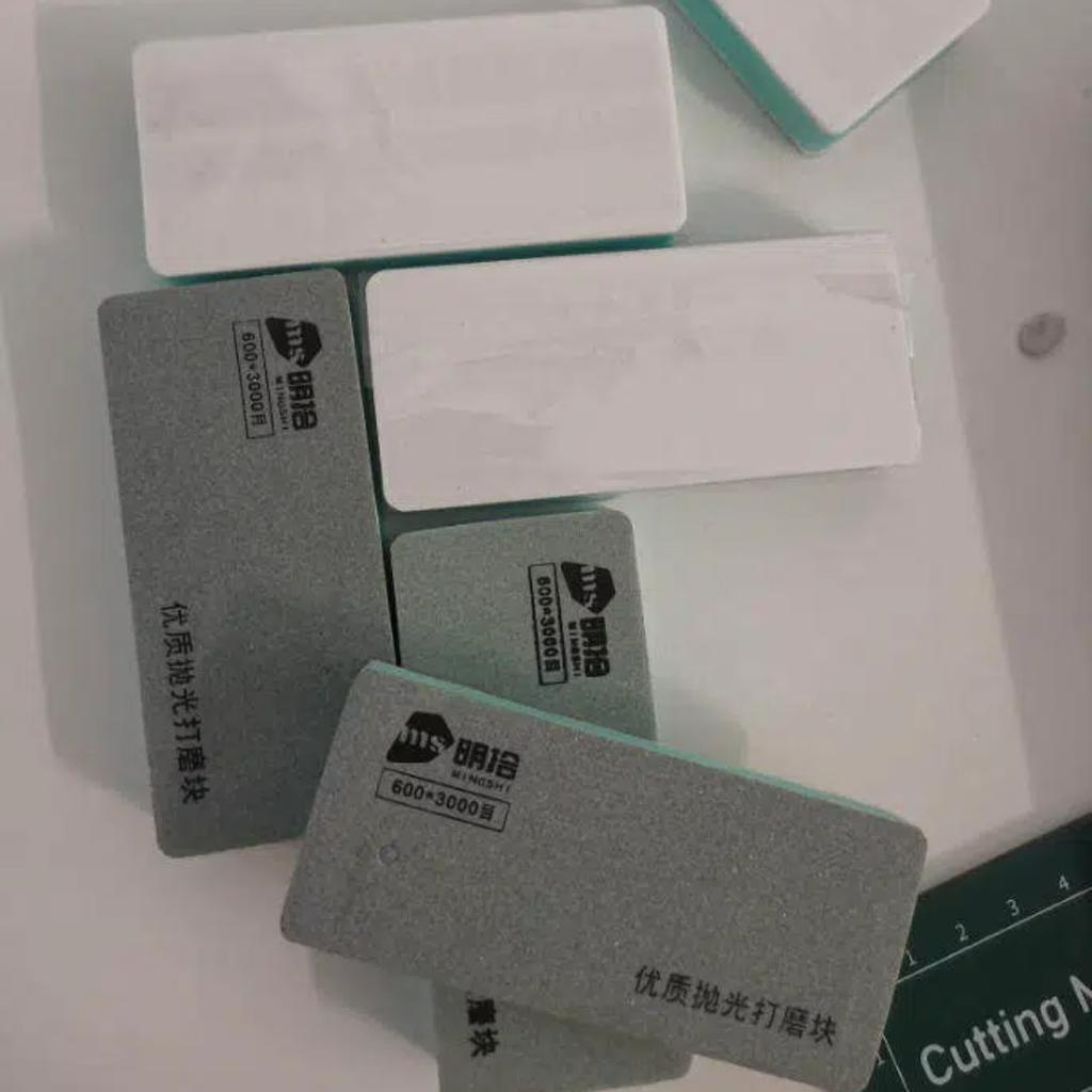 1/5/10Pcs Multifunctional Reusable Hand Sander Blocks Double Sided Sanding Sponge 600X3000 Grit For Watch Case Strap Polishing