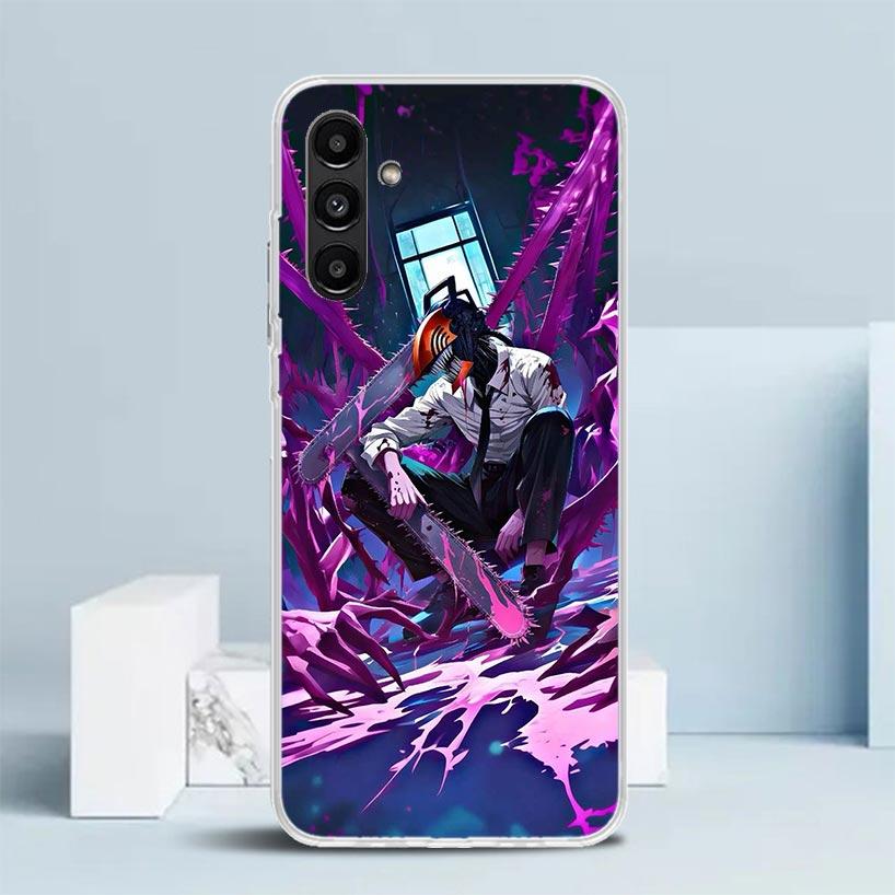 C-Chainsaw Mans Denji Phone Case For Samsung Galaxy A17 A37 A57 A16 A15 A14 A13 A56 A55 A54 A53 A36 A35 A34 A33 A26 A25 A24 A23