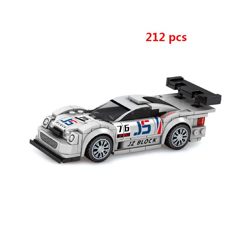 For Technical City Speed Champions Sports Car Racing Car Super Racers Figures Building Blocks Bricks Garage Toys Gifts Friends