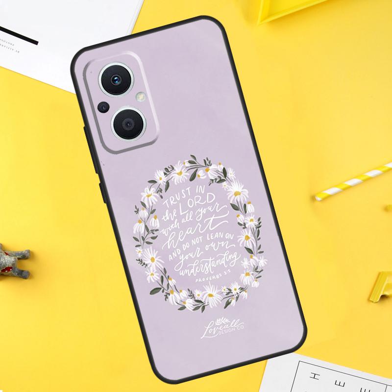 Christian Scripture For OPPO Reno 7 8 Lite 8T 14F 13F 11F 12F 10 11 12 13 14 Pro OPPO Find X5 X6 X8 X9 Pro Case