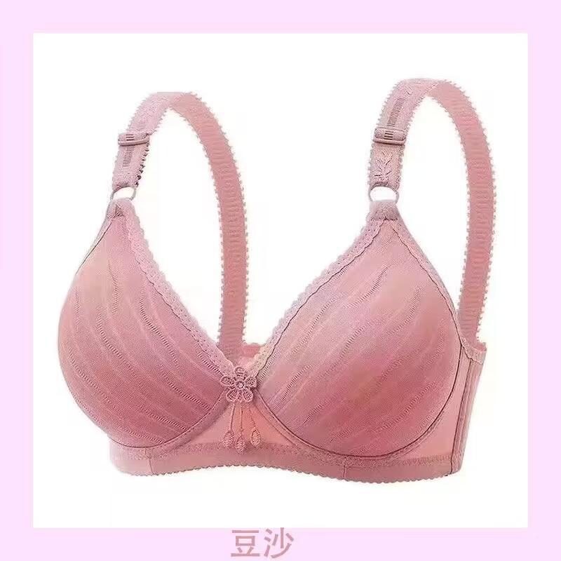 

Маленькие и средние чашки большого размера, дышащее, собирающее нижнее белье для женщин, без стальных колец, антипровисающий бюстгальтер для груди 80B