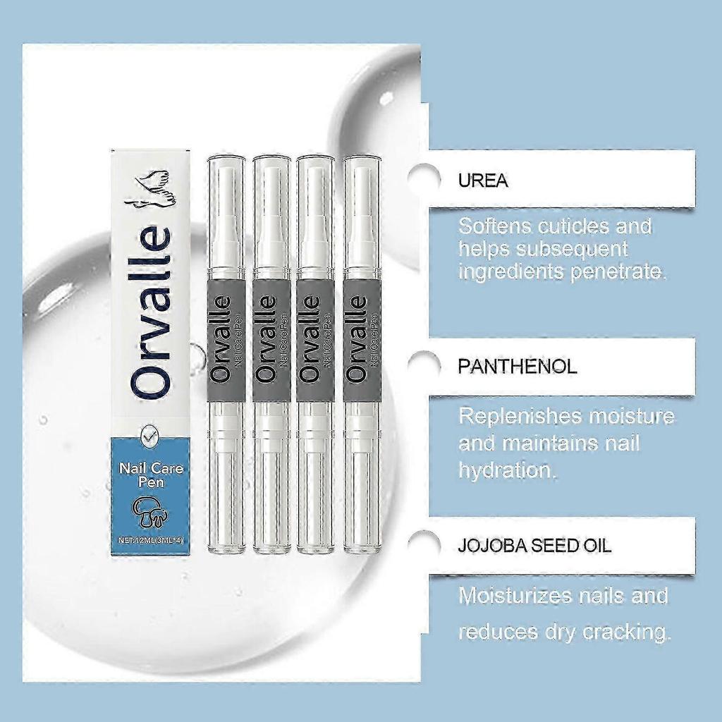 1-5x Nagelpilzstift, Nagelpilzbehandlungsstift, Jojobasamenöl, Pilz-Nagelreparaturstifte für beschädigte Nägel