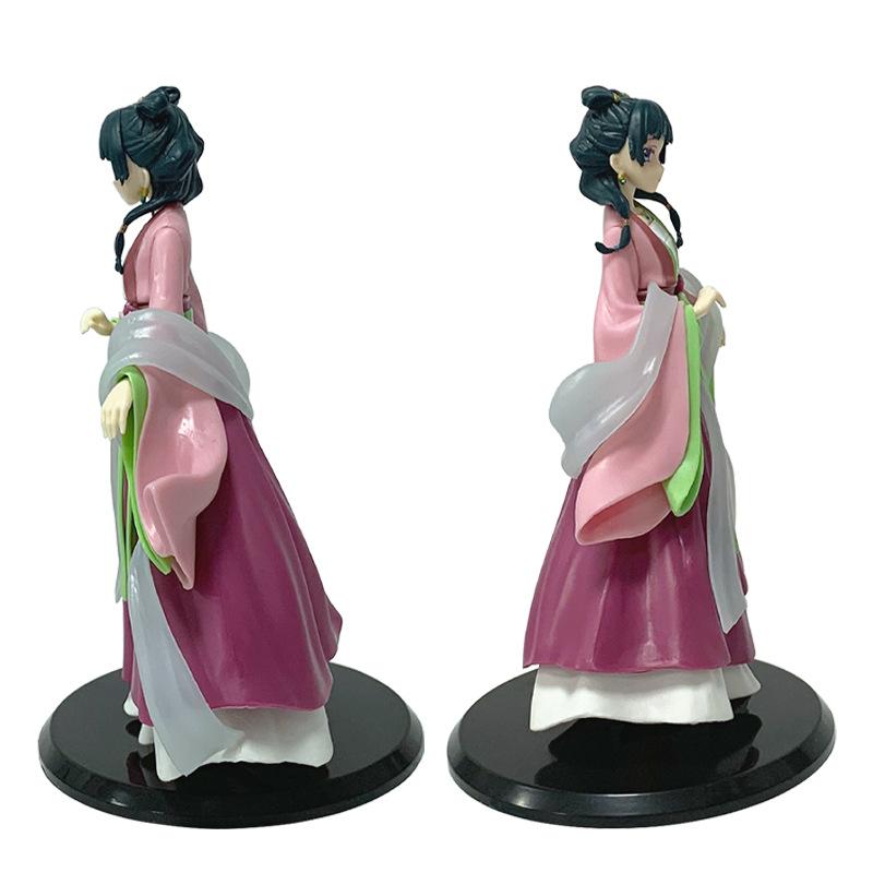 In Stock The For Apothecary Diaries Maomao Mini Figure Anime Periphery Kawaii Sitting Toys Desktop Car Ornaments Model Gifts