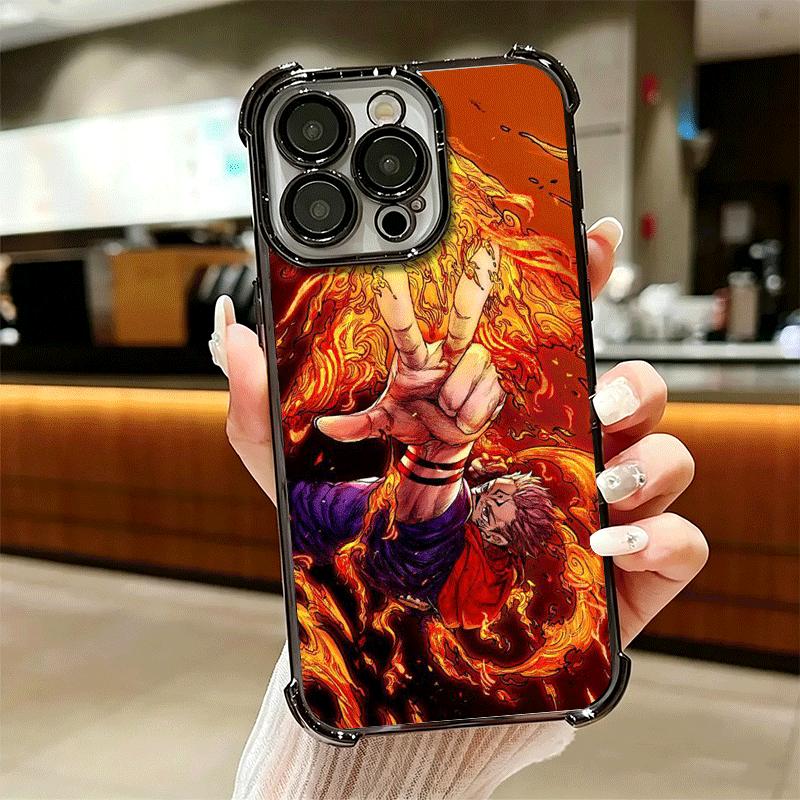 Anime Itadori Yuji JUJUSU Soft Phone Case For iPhone 15 16 17 Air 14 Pro Max 16E Plus 13 12 Mini Plating Anti-Fall Fundas