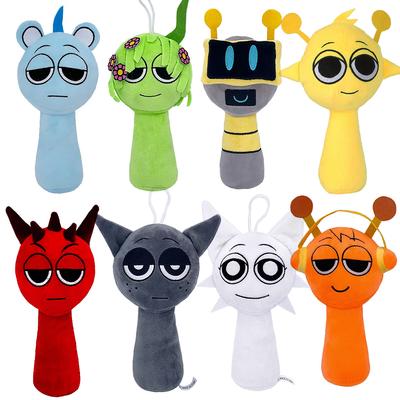 Sprunki Plush Toys Sprunki Incredibox Plush Doll Sprunki Game Cartoon Pillow Kids Birthday Gifts Stuffed Dolls Christmas Gift