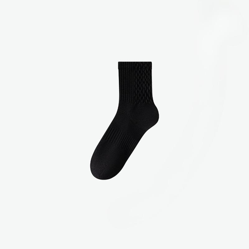 Herren Herbst Baumwolle Ätherisches Öl Feuchtigkeitsspendend Desodorierend Leichte Sport Freizeit Massage Unten Knochenlose Schlauchsocken