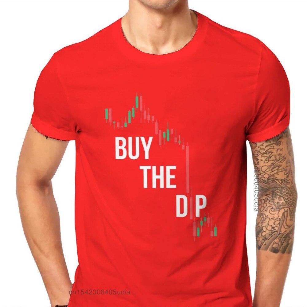 Buy The Dip Btfd Bitcoin Cryptocurrency Meme T Shirt Vintage Graphic Oversized O-Neck Tshirt Top Sell Harajuku Men's Streetwear
