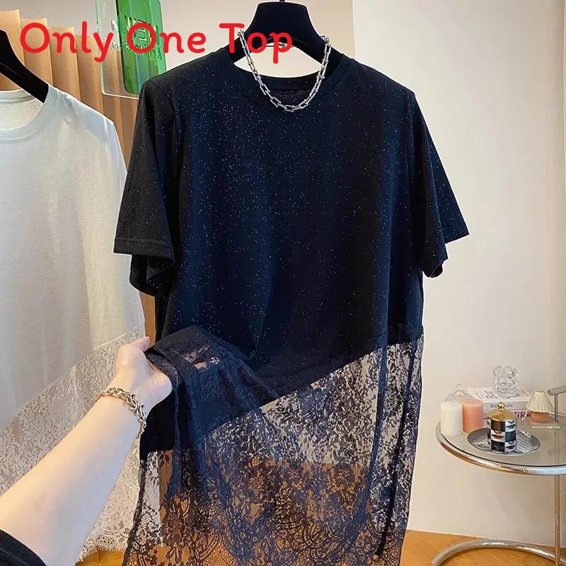 Summer T Shirt Dress With Embroidery For Casual And Business Wear In Soft Polyester Fabric