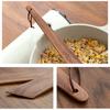 Teak Wood Spatula For Cooking Small Wood Flipper Non-Stick Spatula Utensils