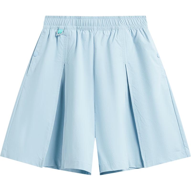 LI-NING Girls  Ice-Feel Sun Protection Woven Sports Shorts 150