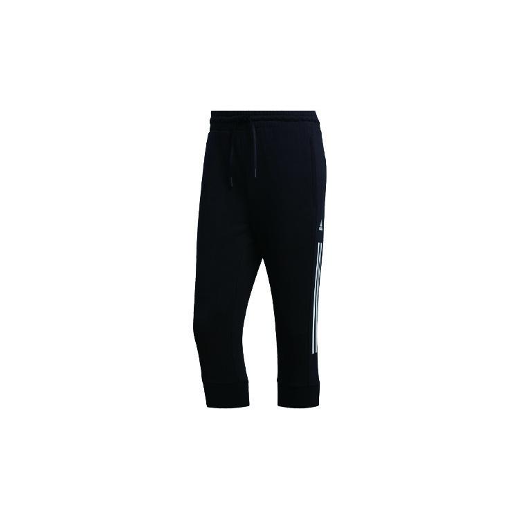 adidas M PNT 34 DK 3S Sports Cropped Pants Black Men s FT2840 XS