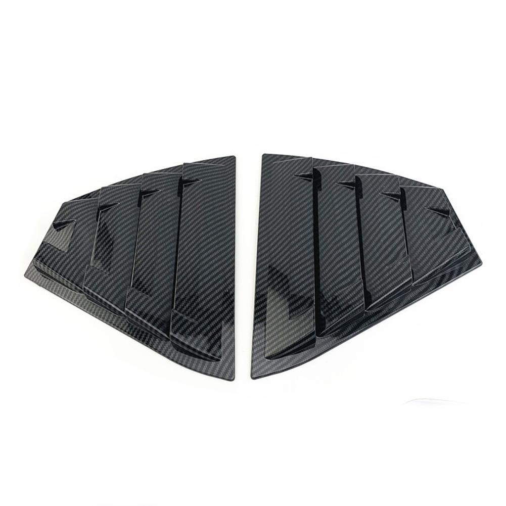 2PCS Blinds Side Tuyere Rear Louvers Vent Scoop Cover Window for Nissan Sentra B18 2020