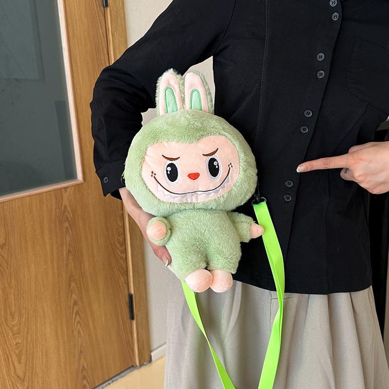 Cartoon Children's Bag Autumn and Winter Cloth Plush Small School Bag Toy Plush Doll Creative School Bag