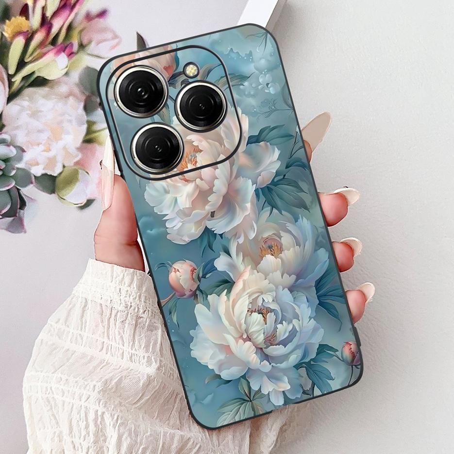 Für Tecno Spark 20 Hülle Spark 20C BG7 BG7n Coole Drachenmuster Hülle Weiche Silikonhülle Für Tecno Spark 20 Pro Spark20 Pro+ Taschen