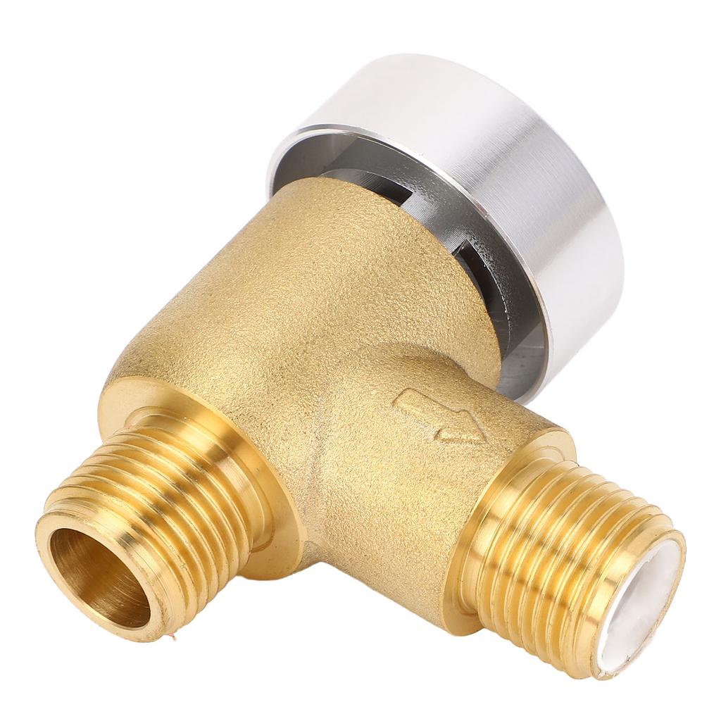 RV Zawór zwrotny odpowietrzający 571VACCHKA 12 cali gwint NPT męski mosiężny zawór zwrotny do spłuczki