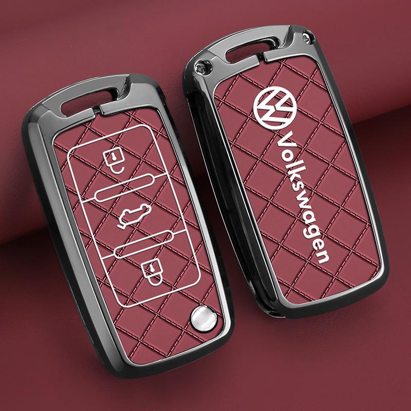 

2025 Hot Car Remote Key Case Cover Shell For Volkswagen VW Polo Tiguan Golf Jetta Beetle Eos Scirocco Up Transporter Sharan Acce