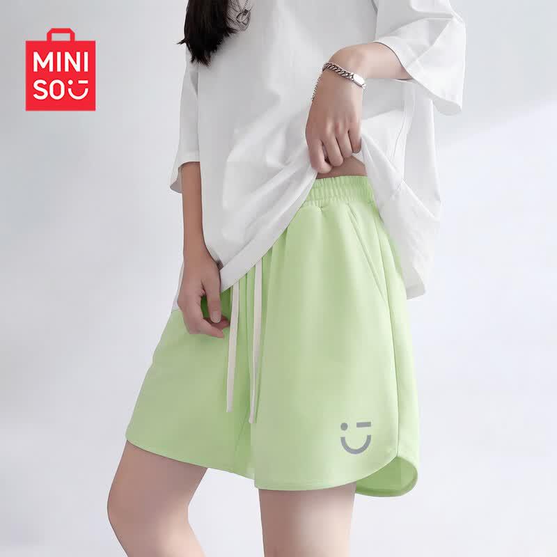 MINISO Women s Quick-Dry Athletic Shorts M