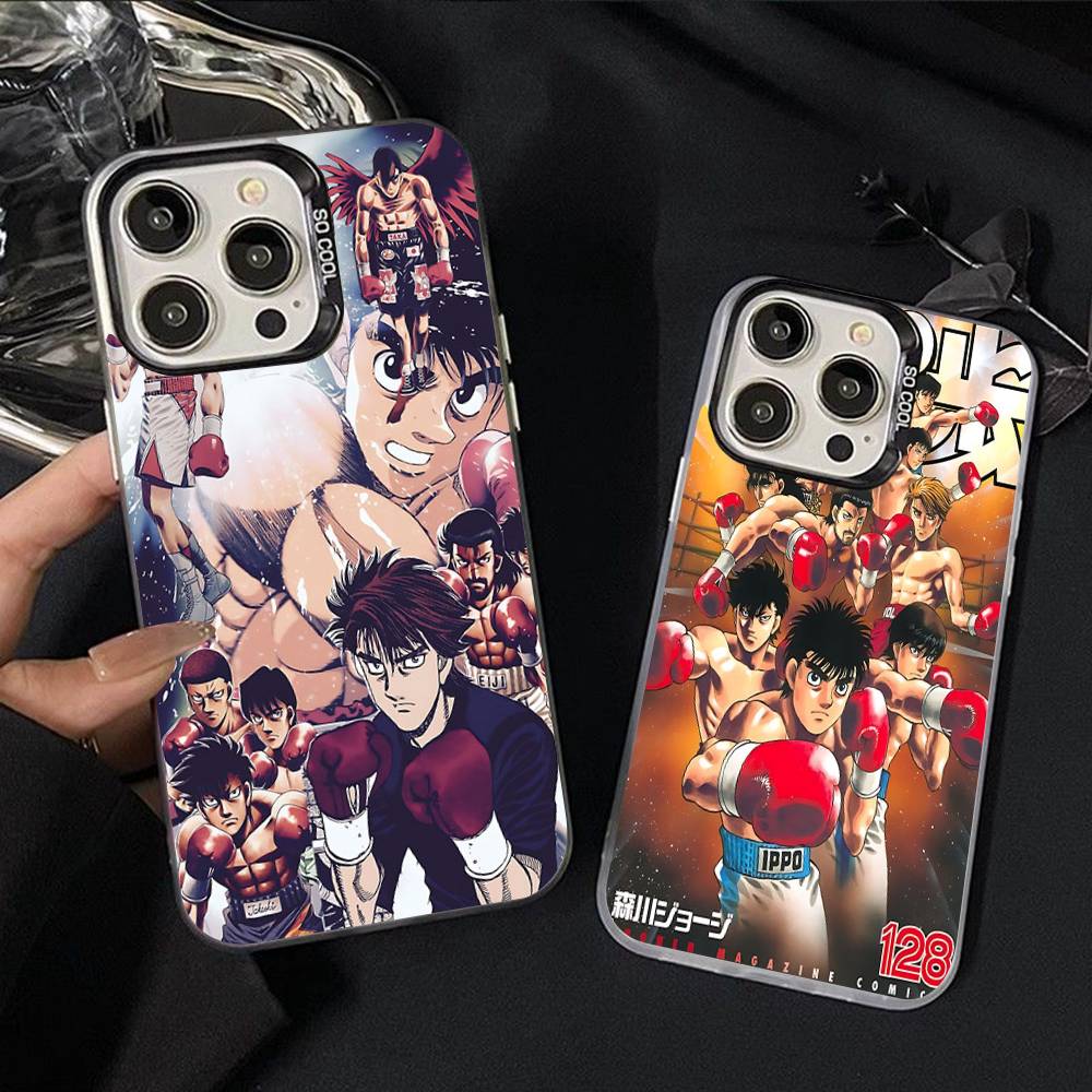 Anime H-Hajime N-No I-Ippo Phone Case For IPhone 16 15 14 13 12 11 17 Pro MAX Plus Pro Matte Shockproof Cover