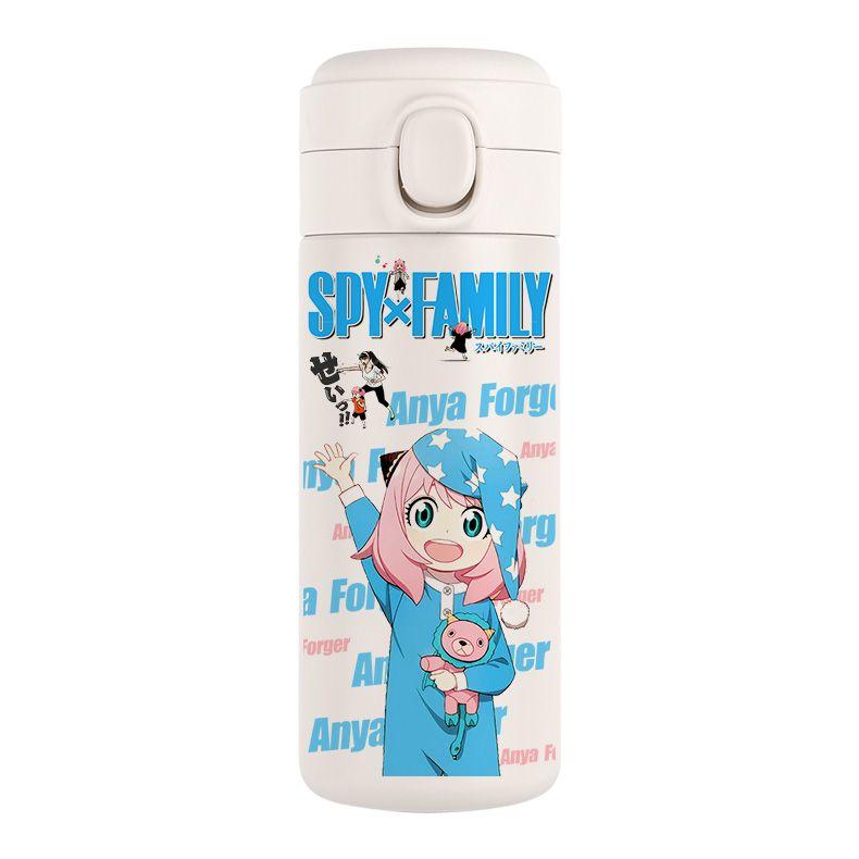 SPY×FAMILY thermos cup Anya Forger Two-dimensional lovers water cup Cute anime men and women portable takeout tour car