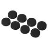 8pcs Doorbell Button Replacement Silicone Responsive Video Doorbell Buttons with 4 Screws for Doorbell Pro Black
