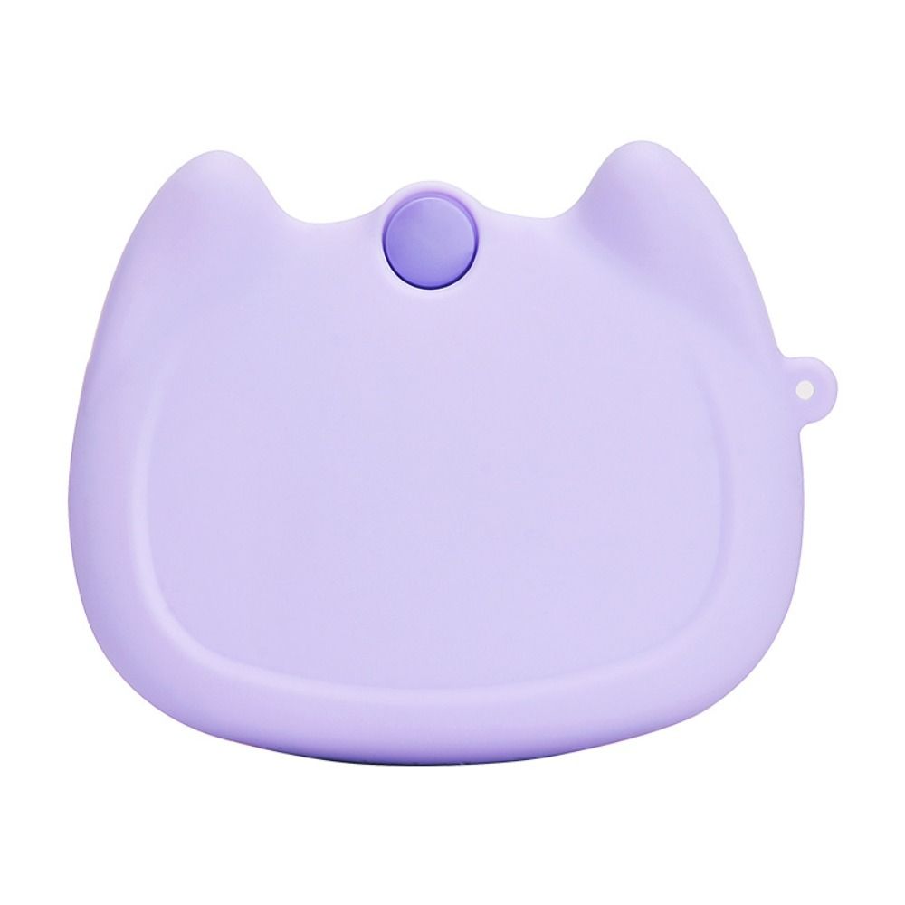 Soft Denture Storage Box Cartoon Cat False Teeth Protective Case  Tooth Care Tool