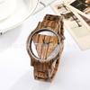 Sports Men'S Watch Wood Set Quartz Watch Calendar Multifunctional Fashion Watch