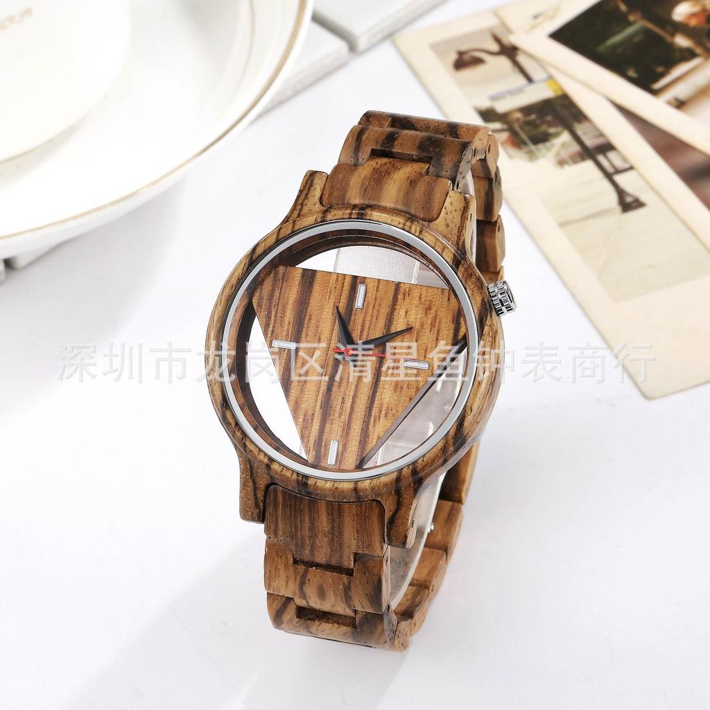 Sports Men'S Watch Wood Set Quartz Watch Calendar Multifunctional Fashion Watch