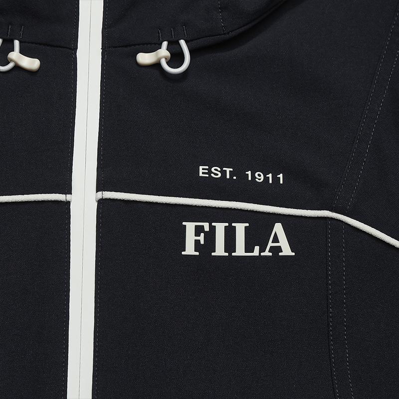 FILA Original Fashion Simple Classic Personality Trendy Retro Sports Casual Versatile Comfortable Slim Fit Short Jacket Women jackets F11W619706FNV