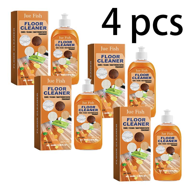 Jue-Fish Средство для мытья полов Чистящее средство для деревянных полов Полирующее, осветляющее, мощное средство для удаления пятен Чистящее средство для плитки