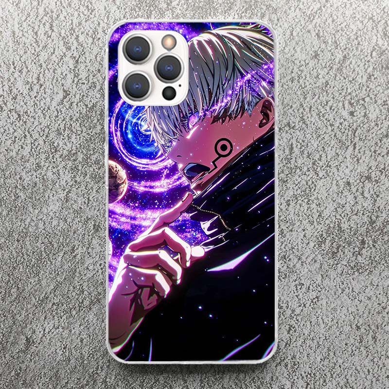 Kaisen J-Jujutsu Inumaki Toge Phone Case For iPhone 13 12 Mini 11 Pro Max XS XR X Max 7 Plus 8 SE 6 6S 5 5S Soft Silicone Print