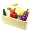 Simulation Kitchen Series Montessori Cut Fruits and Vegetables Wooden Toys Classic Pretend Play Cooking Interest Cultivation