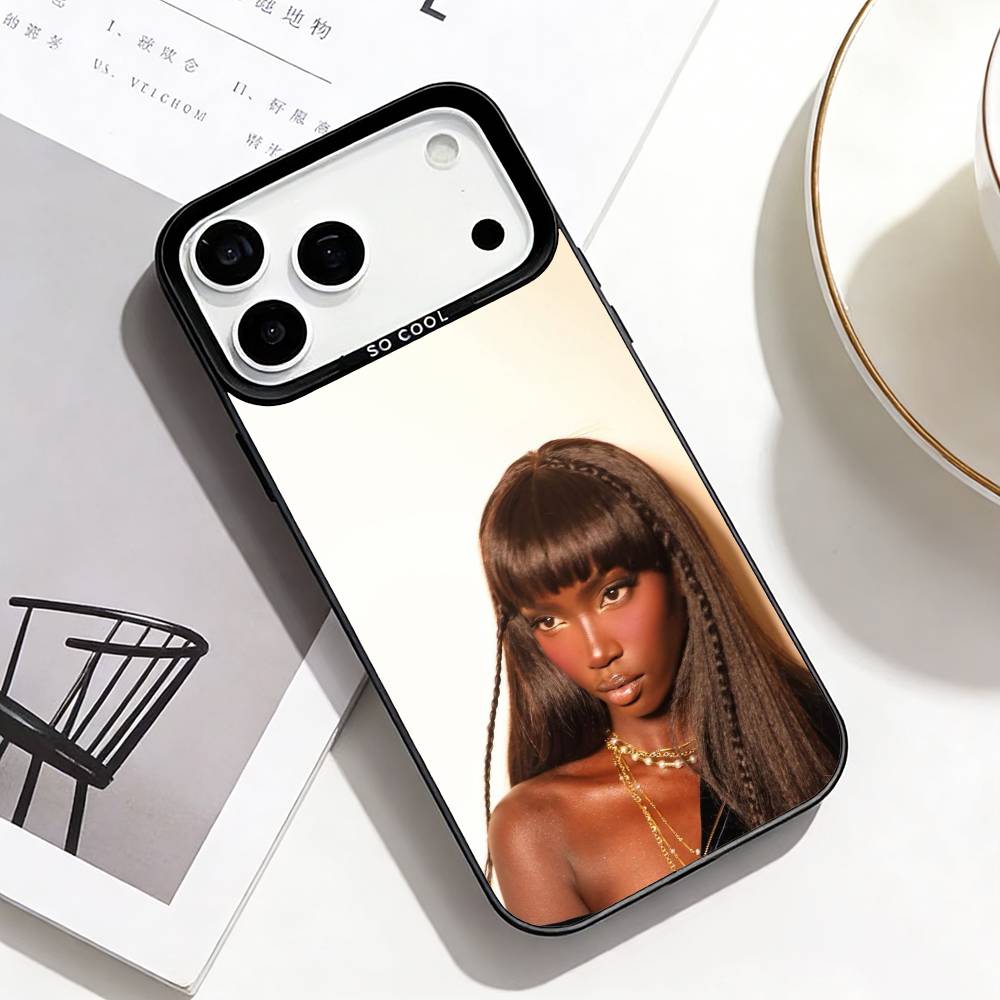 A-Anok Yai Couture Model Phone Case For iPhone17,16,15,14,13,12,Pro Max Black Colorful Phone case