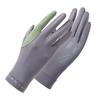 Sun Protection Gloves for Women Spring and Summer Outdoor Cycling  Ice Silk UV Protection Full Finger Exposed  Cool Thin Gloves
