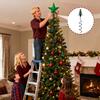 Christmas Tree Topper Stand Sturdy Spiral Holder Twist On Tree Topper Supporter Replacement for Indoor Outdoor Holiday Party