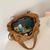 PU Tote Bag With Adjustable Shoulder Strap And Top Handle Design