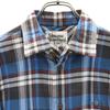 Vivienne WestwoodMAN Made In Japan Long Sleeve Check Shirt 44 Blue Other Men's Used