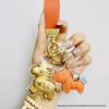 2024 Pure Gold Horse Charm Keychain & Phone Strap - Lucky New Year Gift