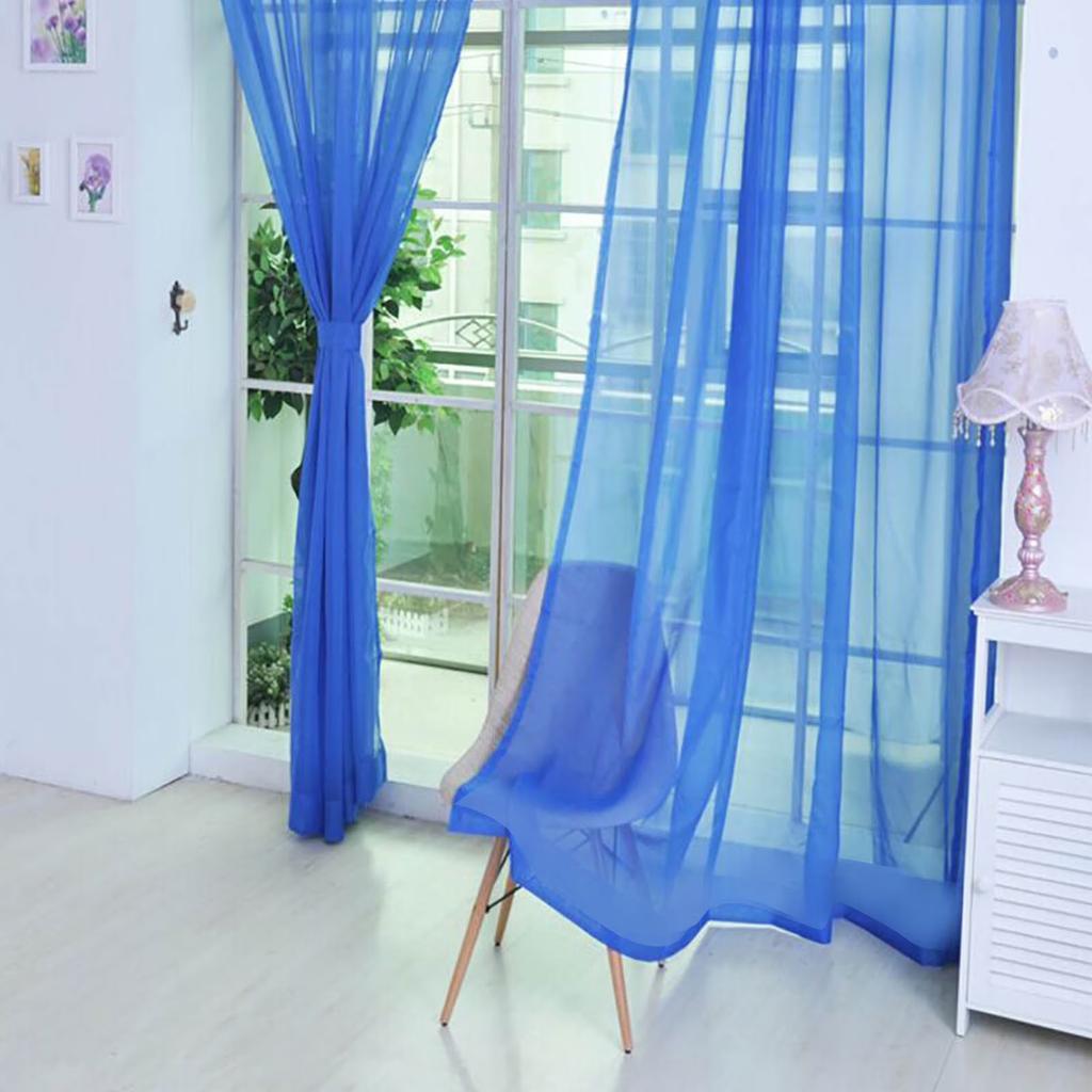 Mahremiyet ve Işık Filtrelemesi Sağlayan, Polyester Elyaftan Yapılmış, Yatak Odaları ve Veranda Kapıları İçin Uygun, İki Panelli Set