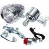 12V 6W Generatoren Koplamp Achterlicht Set Vintage Fiets Koplamp en Achterlicht Frictiedynamo's Licht Eenvoudig te Gebruiken
