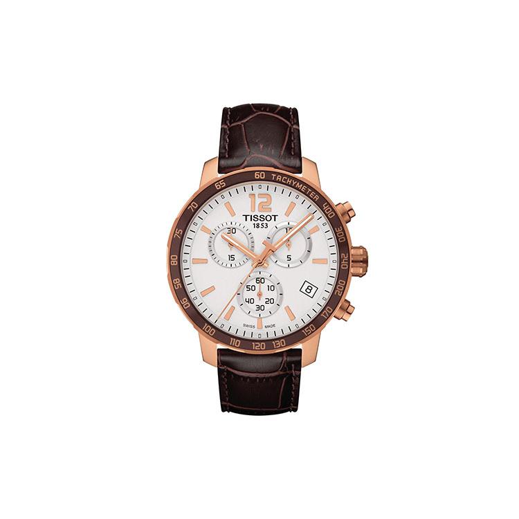 TISSOT Time Jog Collection Quartz Movement Men s Watches Watch 42mm Silver Dial T095.417.36.037.00