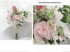 Bouquet Sposa Eucalipto Stile Foresta - Composizione Floreale Artificiale a Mano per Matrimoni & Arredo Casa