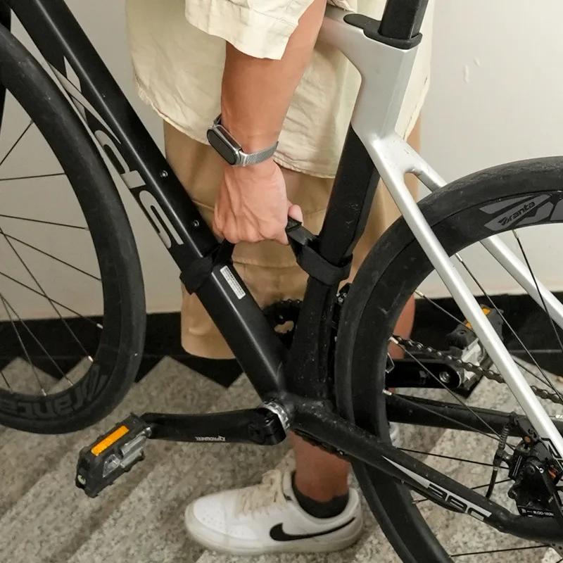 1Pc Adjustable Bike Carrying Strap Hand Carry Portable Luggage Tie Down Straps for Bicycle Equipment Secure Transport